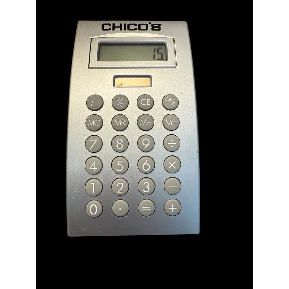 Chico's‎ Calculator Vintage Chico's Employee Rare Collectors Item